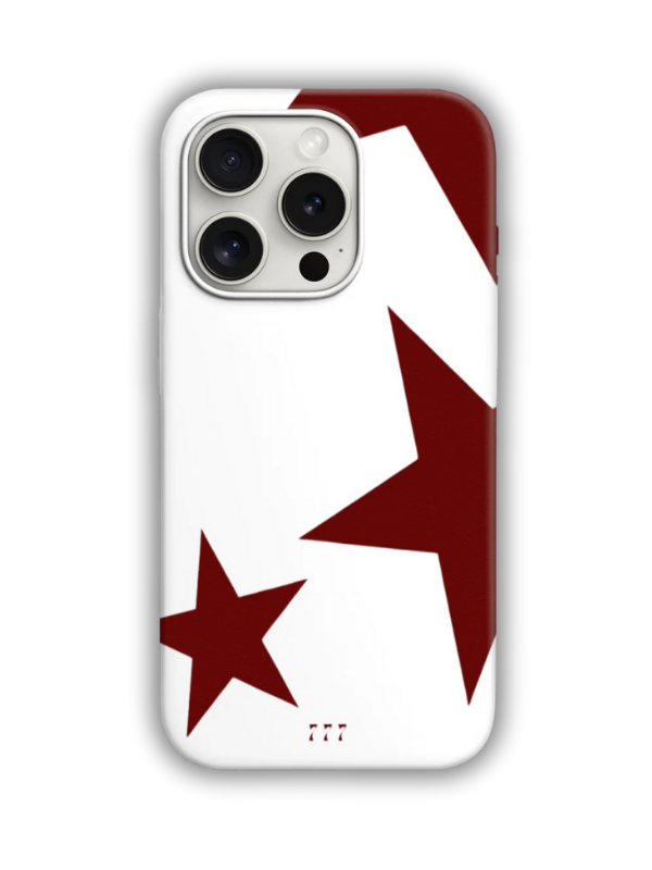 777 Stars Desenli Lüx Premium İçi Kadifeli Telefon Kılıfı KOD 511