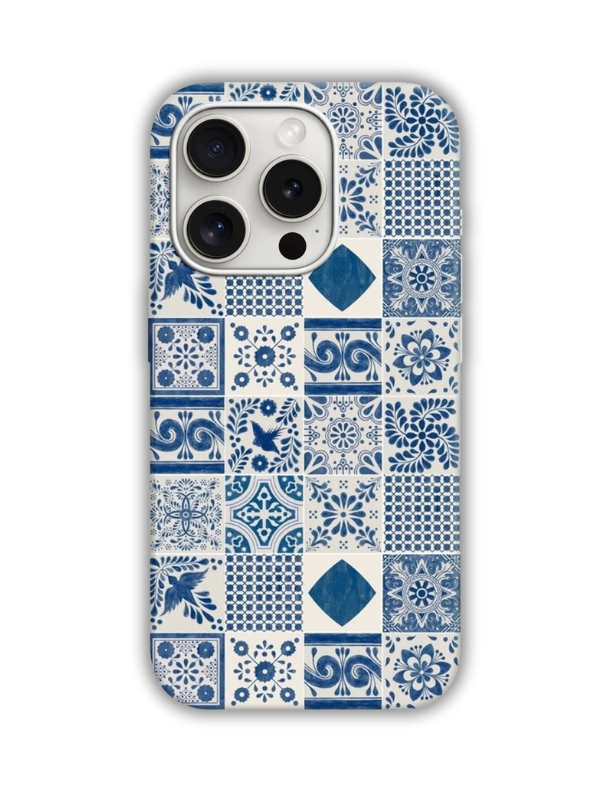 Ceramic Desenli Lüx Premium İçi Kadifeli Telefon Kılıfı KOD 731