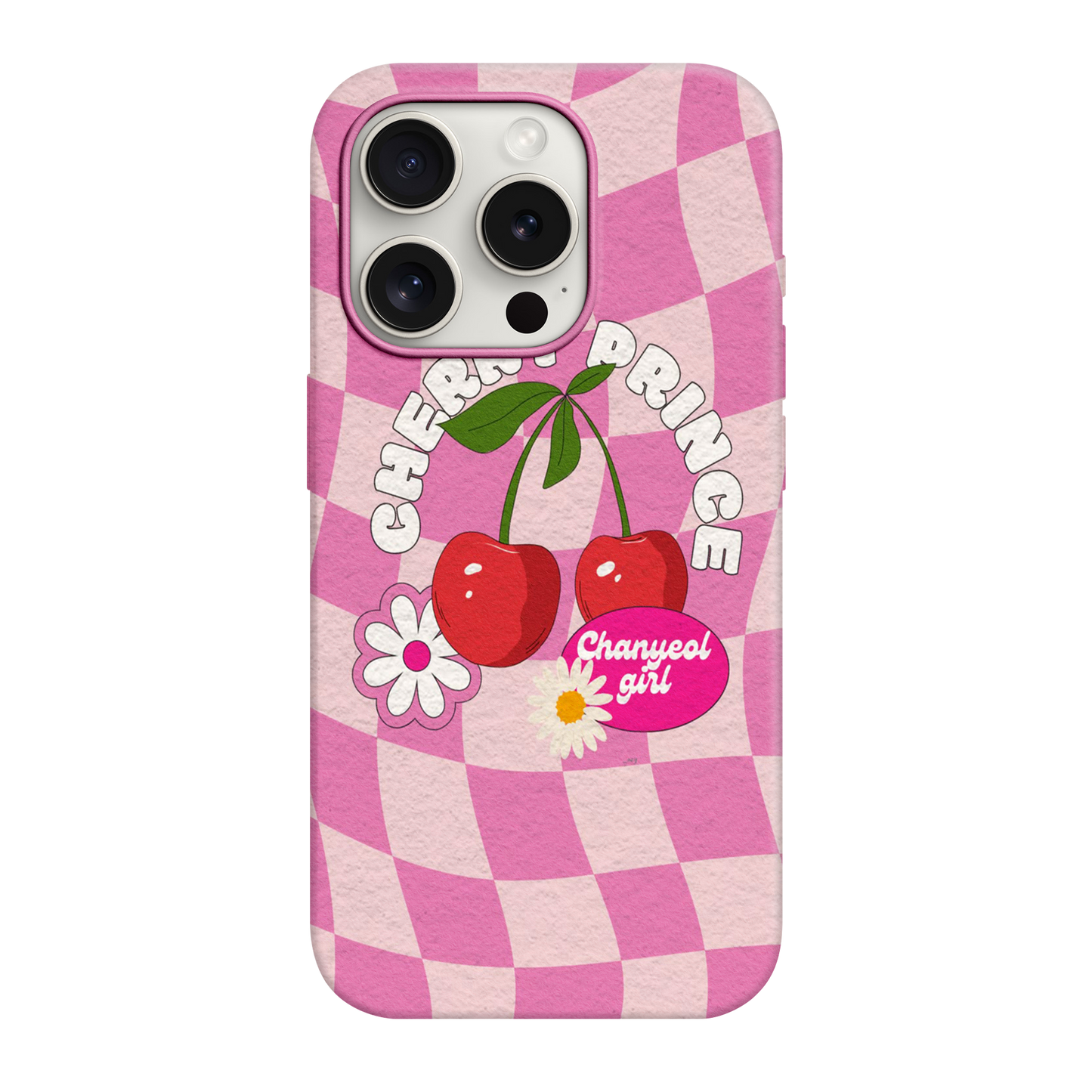 Cherry Desenli Lüx Premium İçi Kadifeli Telefon Kılıfı KOD 675