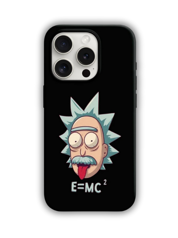 Morty Desenli Lüx Premium İçi Kadifeli Telefon Kılıfı KOD 523