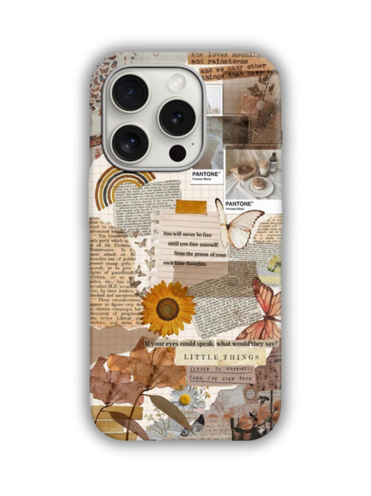 Pantone Desenli Lüx Premium İçi Kadifeli Telefon Kılıfı KOD 442