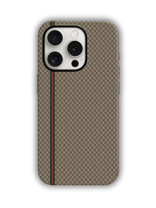 Gucci Desenli Lüx Premium İçi Kadifeli Telefon Kılıfı KOD 495