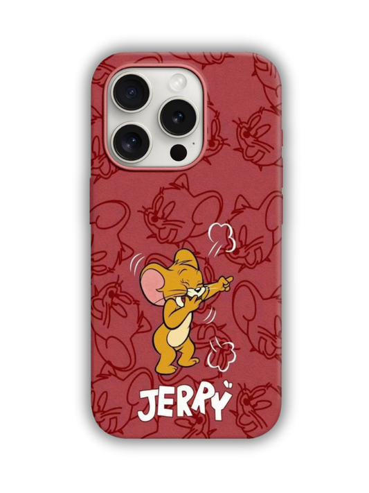 Jerry Desenli Lüx Premium İçi Kadifeli Telefon Kılıfı KOD 423