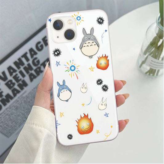 Tororo Desenli 2MM Lüx Şeffaf Telefon Kılıfı
