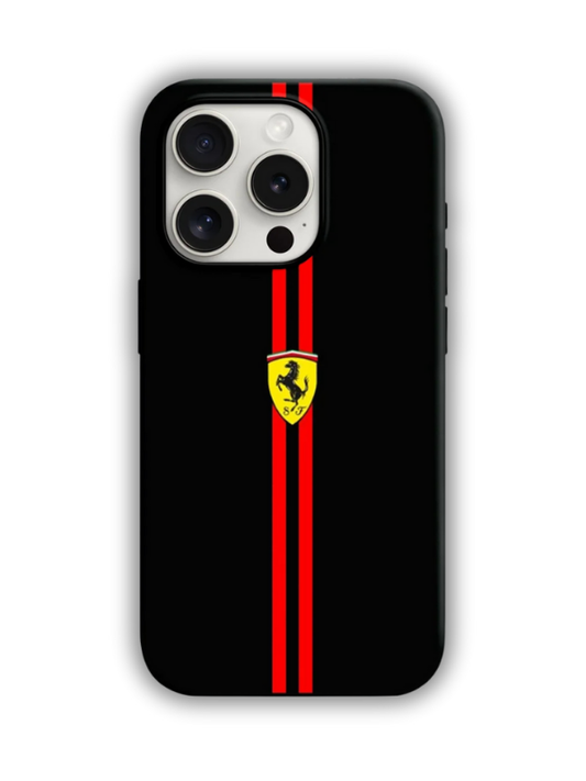 Ferrari Desenli Lüx Premium İçi Kadifeli Telefon Kılıfı KOD 508