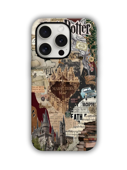 Harry Potter Desenli Lüx Premium İçi Kadifeli Telefon Kılıfı KOD 496