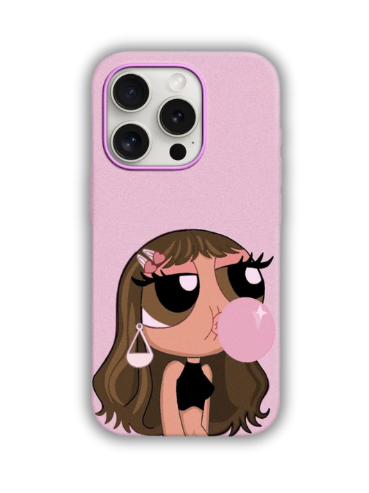 PowerPuff Grils Desenli Lüx Premium İçi Kadifeli Telefon Kılıfı KOD 458