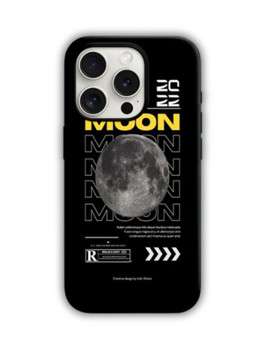 Moon Desenli Lüx Premium İçi Kadifeli Telefon Kılıfı KOD 563