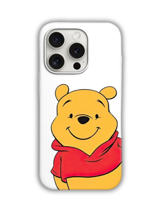 Winnie The Pooh Desenli Lüx Premium İçi Kadifeli Telefon Kılıfı KOD 566