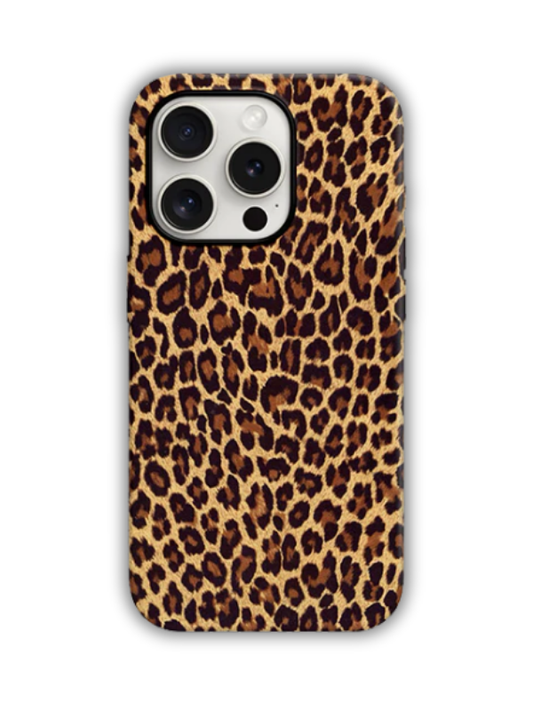 Leopar Desenli Lüx Premium İçi Kadifeli Telefon Kılıfı KOD 603
