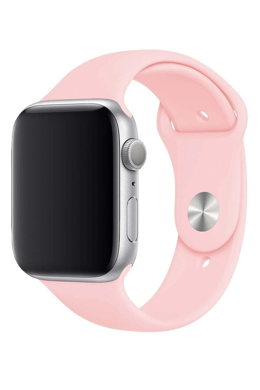 Apple Watch 41/40/38 Mm Series 10(42MM)/9/8/7/6/5/4/3/se Uyumlu Kordon Pembe