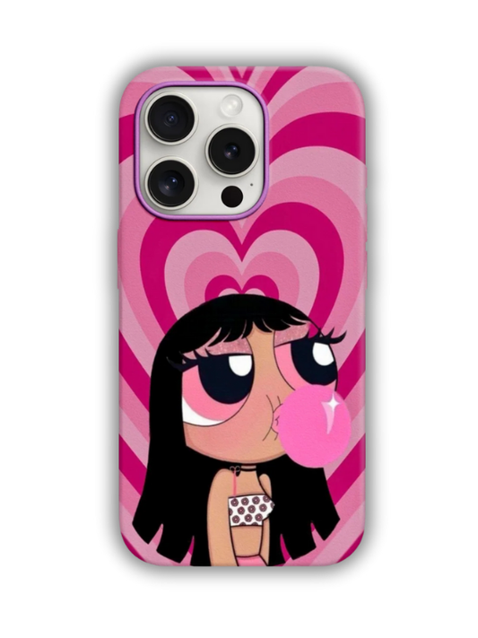 PowerPuff Girls Desenli Lüx Premium İçi Kadifeli Telefon Kılıfı KOD 454