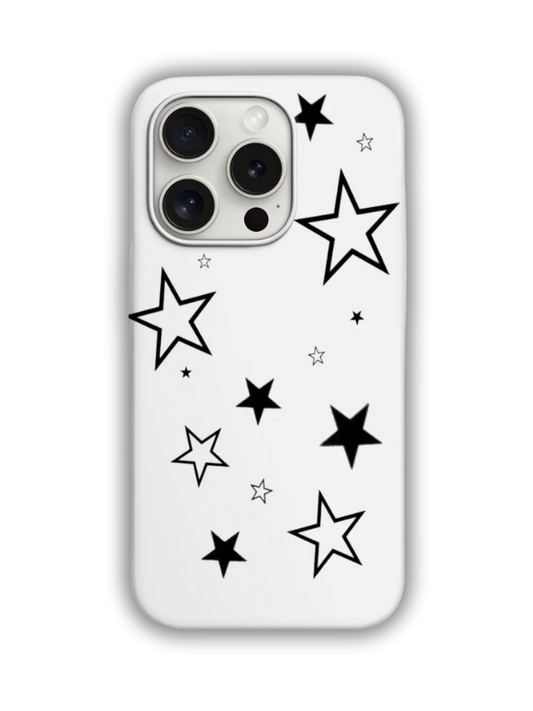 Star Desenli Lüx Premium İçi Kadifeli Telefon Kılıfı KOD 462
