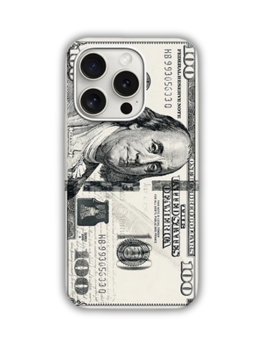 Dollar Desenli Lüx Premium İçi Kadifeli Telefon Kılıfı KOD 576