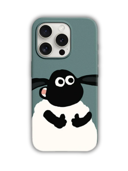 Shaun Desenli Lüx Premium İçi Kadifeli Telefon Kılıfı KOD 574