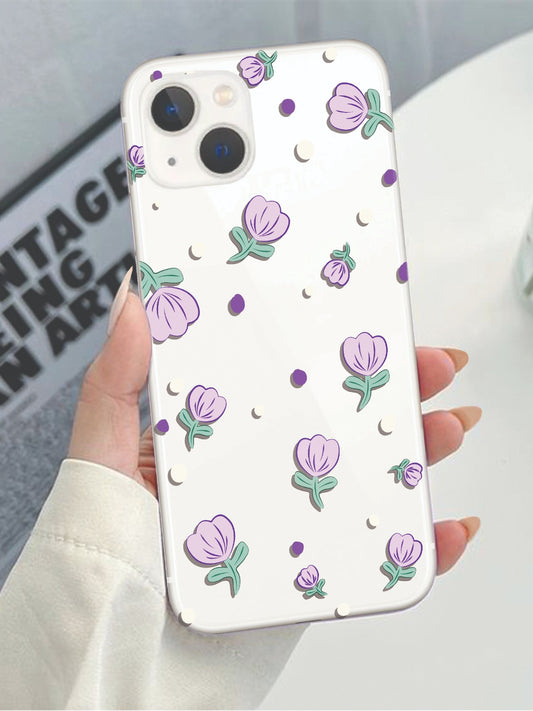 Desenli 2MM Lüx Şeffaf Telefon Kılıfı