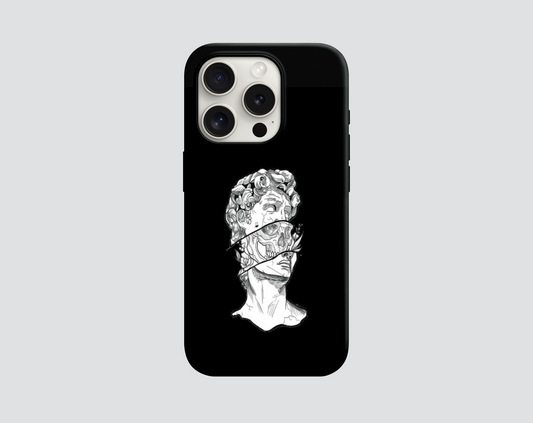 Antics Desenli Lüx Premium İçi Kadifeli Telefon Kılıfı KOD 402