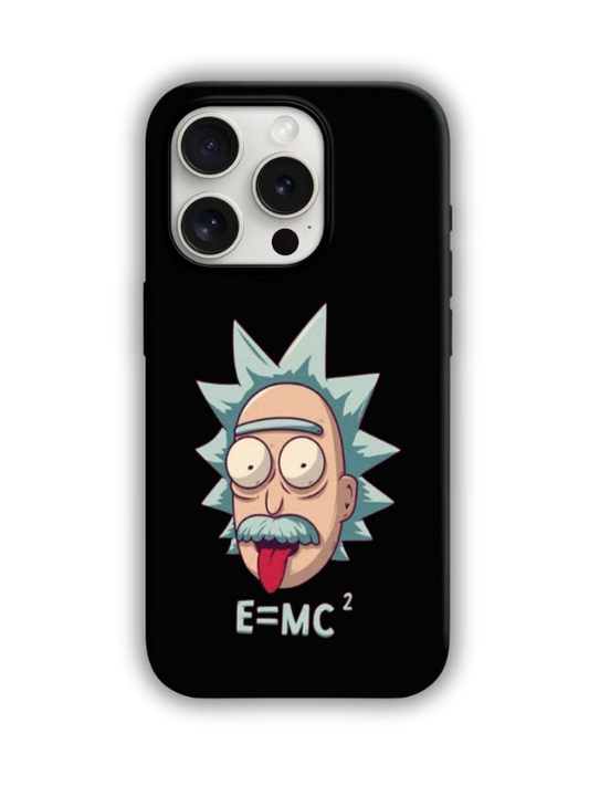 Morty Desenli Lüx Premium İçi Kadifeli Telefon Kılıfı KOD 523