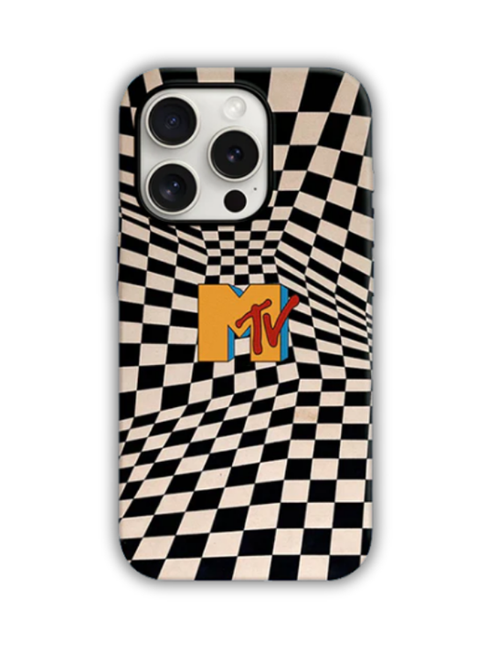 MTV Desenli Lüx Premium İçi Kadifeli Telefon Kılıfı KOD 587